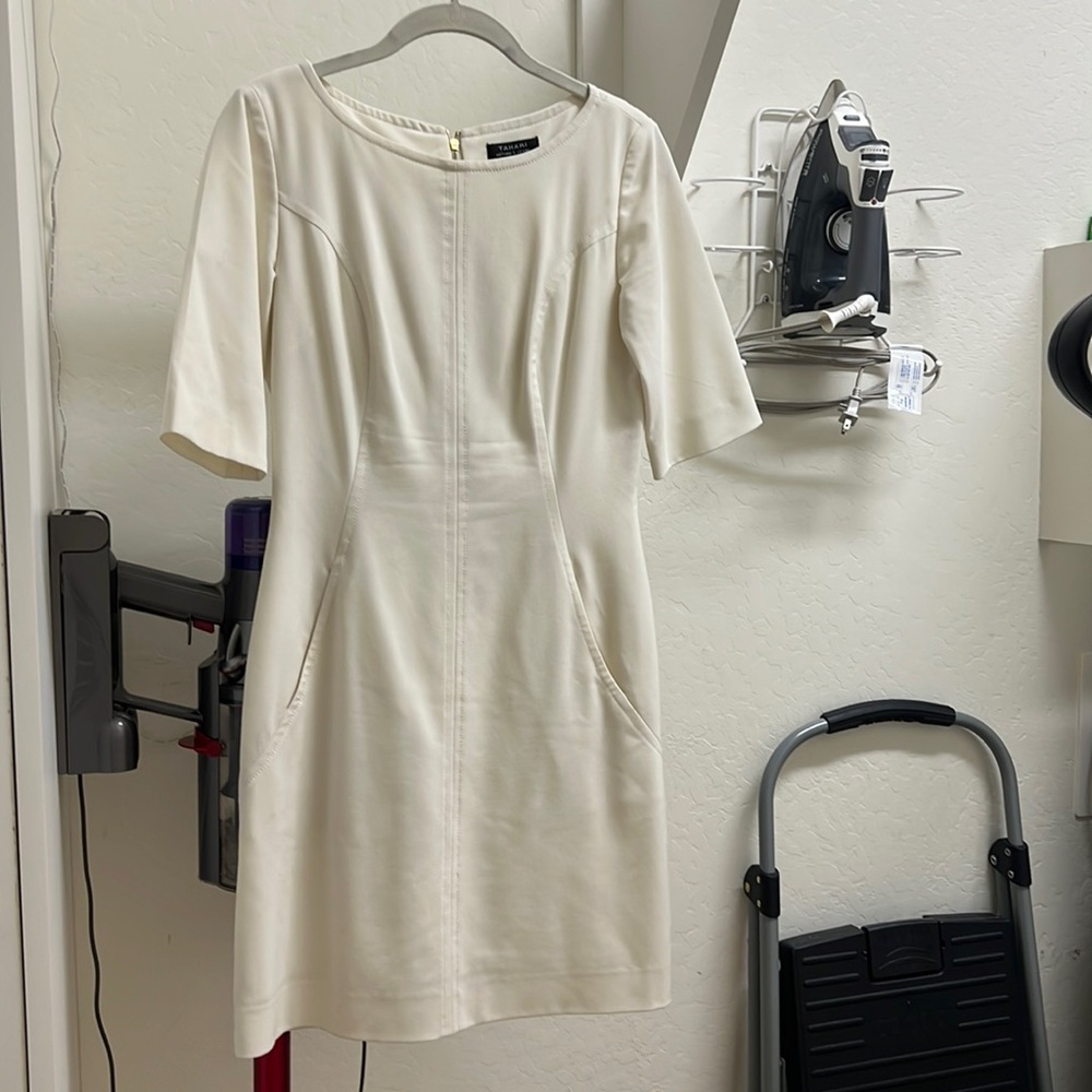 Cream formal dress